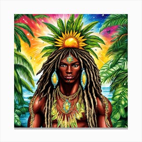 King Of The Jungle Canvas Print