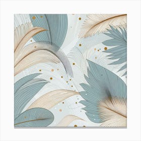 Palm leaves 9 Canvas Print