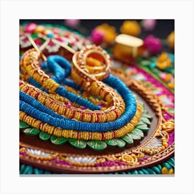 Indian Jewelry Canvas Print