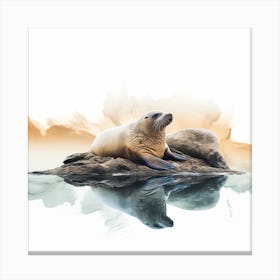 Canvas art sea lion Canvas Print