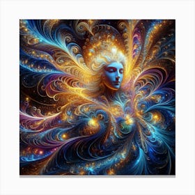 Ethereal Woman Canvas Print