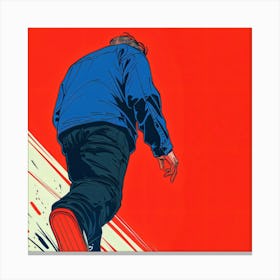 Skateboarder 8 Canvas Print