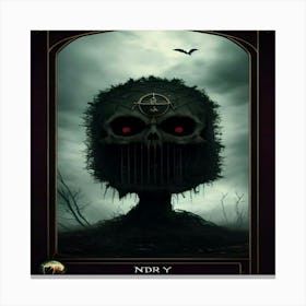 Necronomicon 1 Canvas Print