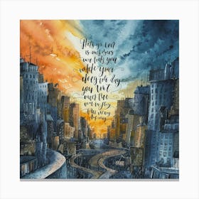 City Of Angels Canvas Print