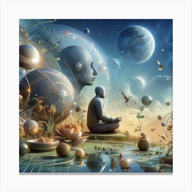 Meditation 5 Canvas Print