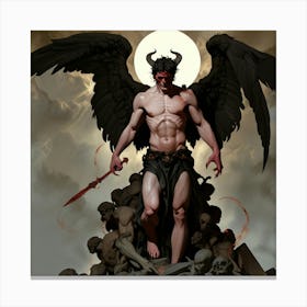 Demon King Canvas Print