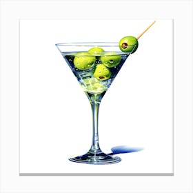 Martini Canvas Print