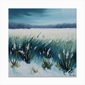 Winter Meadow Canvas Print