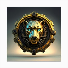 Tiger Head Canvas Print