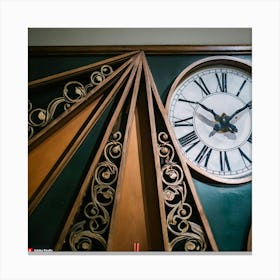 Clocks On The Wall Canvas Print