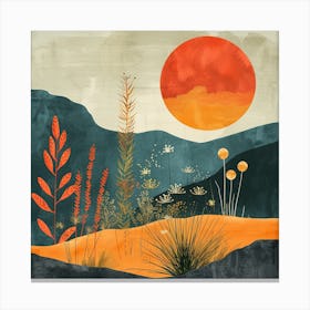 Desert Landscape 3 Canvas Print