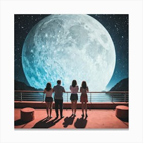 Full Moon 13 Canvas Print