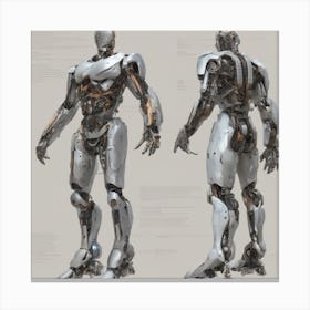 A Highly Advanced Android With Synthetic Skin And Emotions, Indistinguishable From Humans 19 Canvas Print