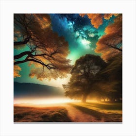 Night Sky 8 Canvas Print