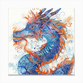 Dragon Painting 2 Canvas Print