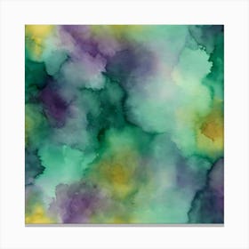 Watercolor Painting Canvas Print