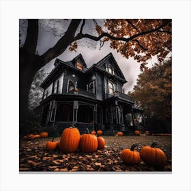Haunted House 8 Canvas Print