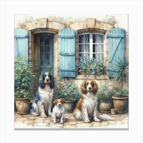 French Farmhouse 1 Canvas Print