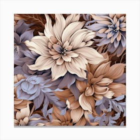 Floral Pattern 7 Canvas Print