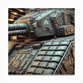 Juggernaut Tanks Thick Plating Canvas Print