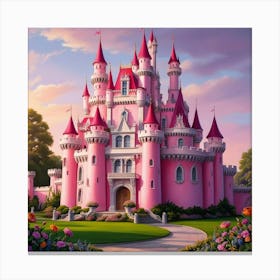 Cinderella Castle Canvas Print