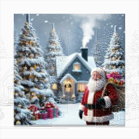 Santa Claus 2 Canvas Print