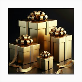 Golden Gifts Canvas Print