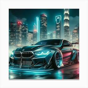 Bmw M8 Canvas Print