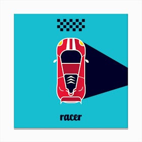 Racer Six Canvas Print