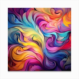 Abstract Colorful Background 2 Canvas Print