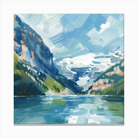 Mountain Lake 1 Canvas Print