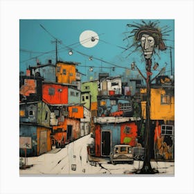 Brazilian Street Canvas Print