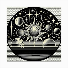 Astronomy Png Clipart Canvas Print