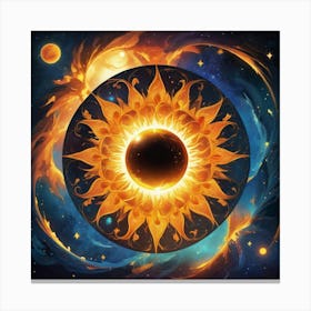 Sun In The Sky Canvas Print