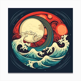 Great Wave 10 Canvas Print