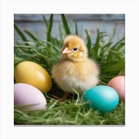 Easter Chick 9 Canvas Print