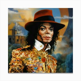 Michael Jackson ai art Canvas Print