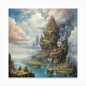 Fantasy Island Canvas Print
