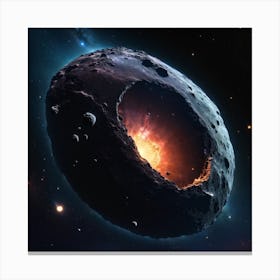 Asteroid Canvas Print