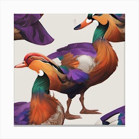 Ducks Canvas Print