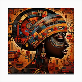 Egyptian Woman Canvas Print