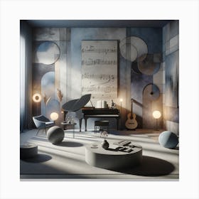 Music2 Canvas Print