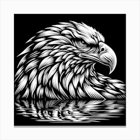 Eagle Head 1 Canvas Print