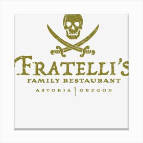 Fratelli S Family Restaurant Canvas Print