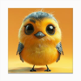 Cute Little Bird 11 Canvas Print