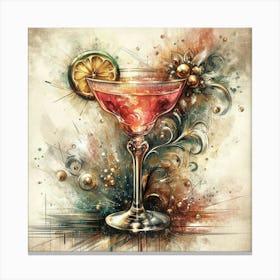 Martini 2 Canvas Print