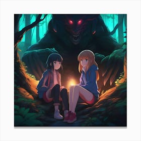 Phantom Of The Forest Canvas Print