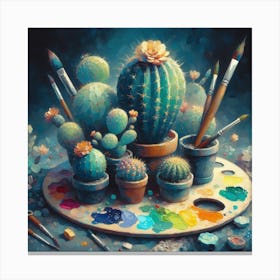 Cactus 3 Canvas Print