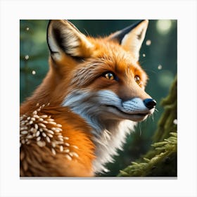 Red Fox 10 Canvas Print