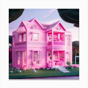 Barbie Dream House (119) Canvas Print